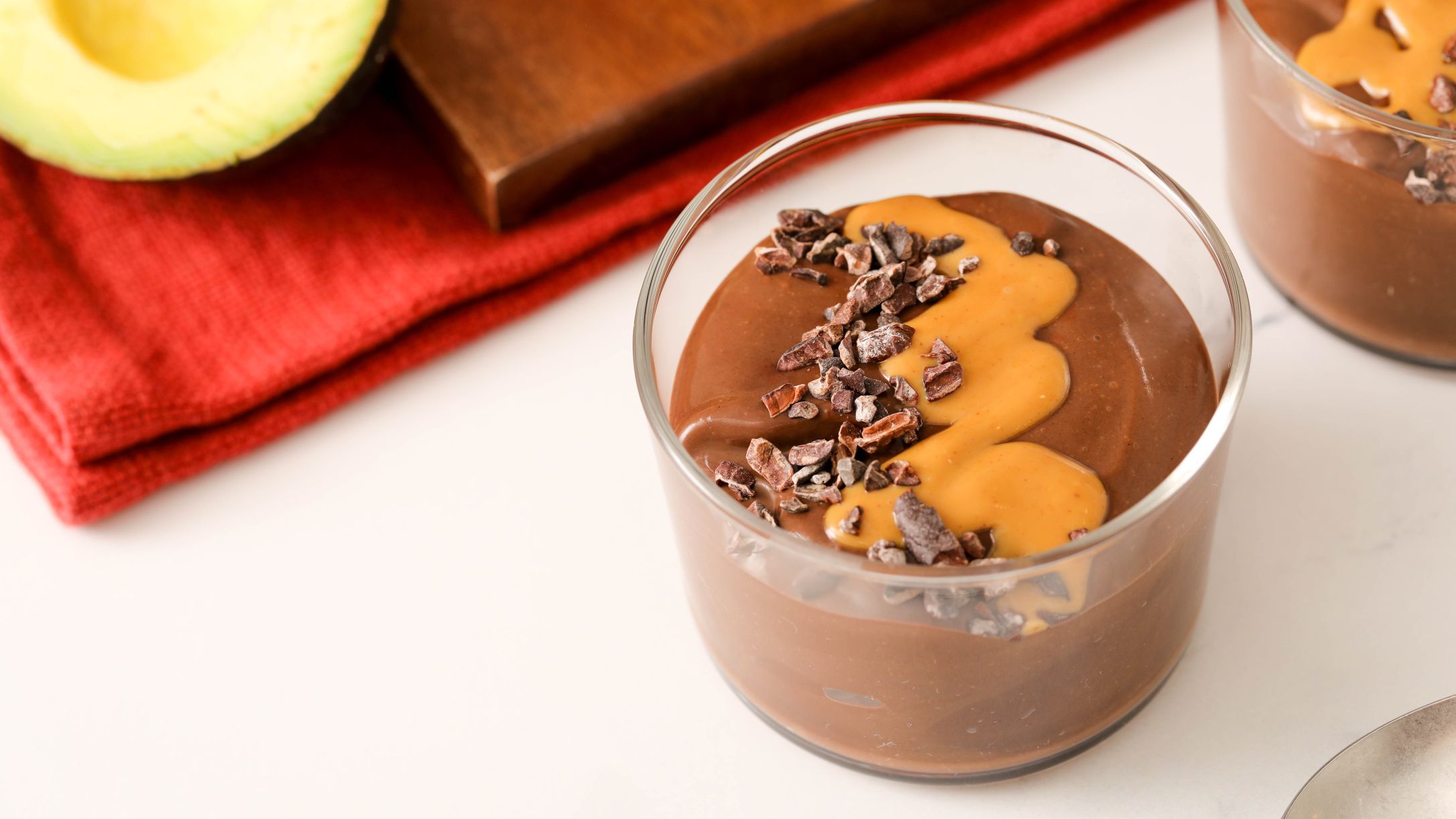 Atkins Strong Chocolate Peanut Butter Avocado Pudding Recipe | @Atkins