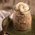 Chocolate Banana Protein Overnight Oats