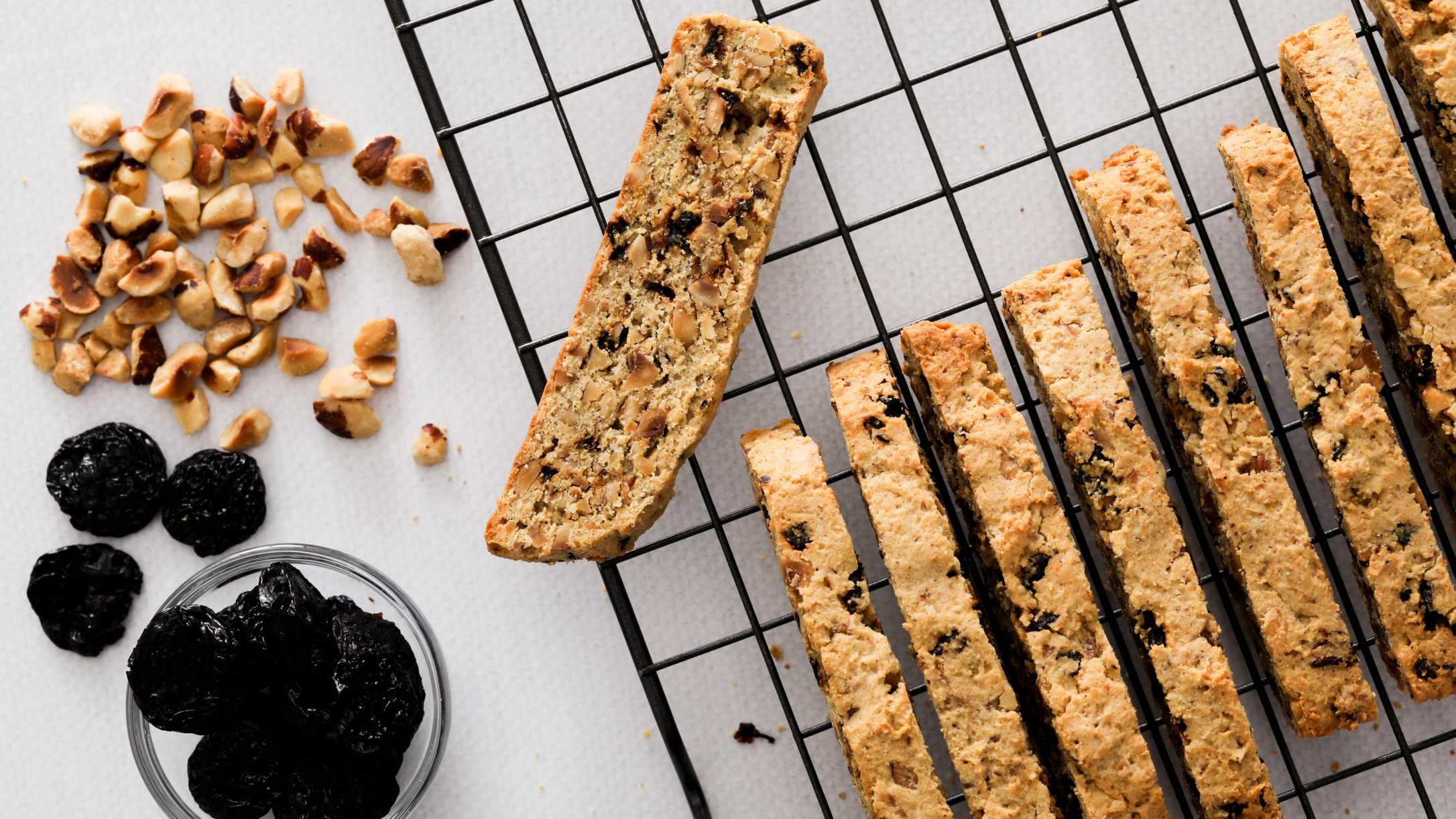 Cherry Hazelnut Biscotti Recipe | @Atkins