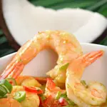Keto Thai Coconut-Ginger Shrimp 