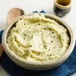 Cauliflower-Leek Puree