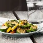 Easy Pepper and Zucchini Sauté