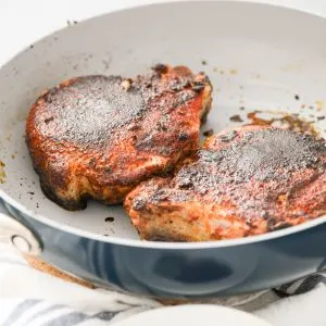 Keto Cajun Pork Chops