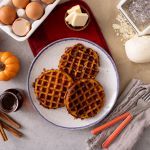 Keto Pumpkin Spice Chaffle Recipe | @Atkins