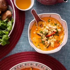 Low Carb Thai Inspired Peanut Soup