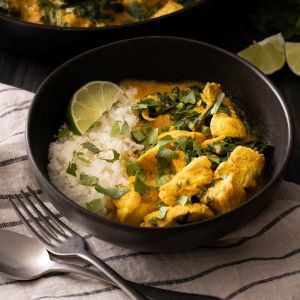 Creamy Coconut Curried Chicken Recipe | @Atkins
