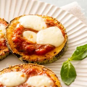 Low Carb Air Fryer Eggplant Parmesan