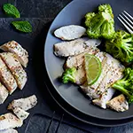 Indian Tikka Chicken with Sauteed Broccoli