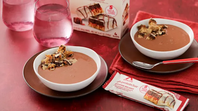 Low Carb Chocolate Cheesecake Protein Bowl