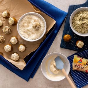 Keto Golden Milk Protein Bites Recipe | @Atkins