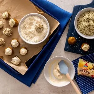 Keto Golden Milk Protein Bites