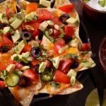Low Carb Loaded Sheet Pan Nachos
