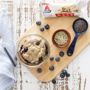 Low Carb Peanut Butter Blended Breakfast Cake