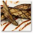 Grilled Asian Eggplant with Miso and Sesame Oil