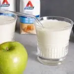 Low Carb Caramel Apple Shake Smoothie 