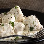 Keto Chicken Breasts with Tarragon Cream Sauce Recipe | @Atkins