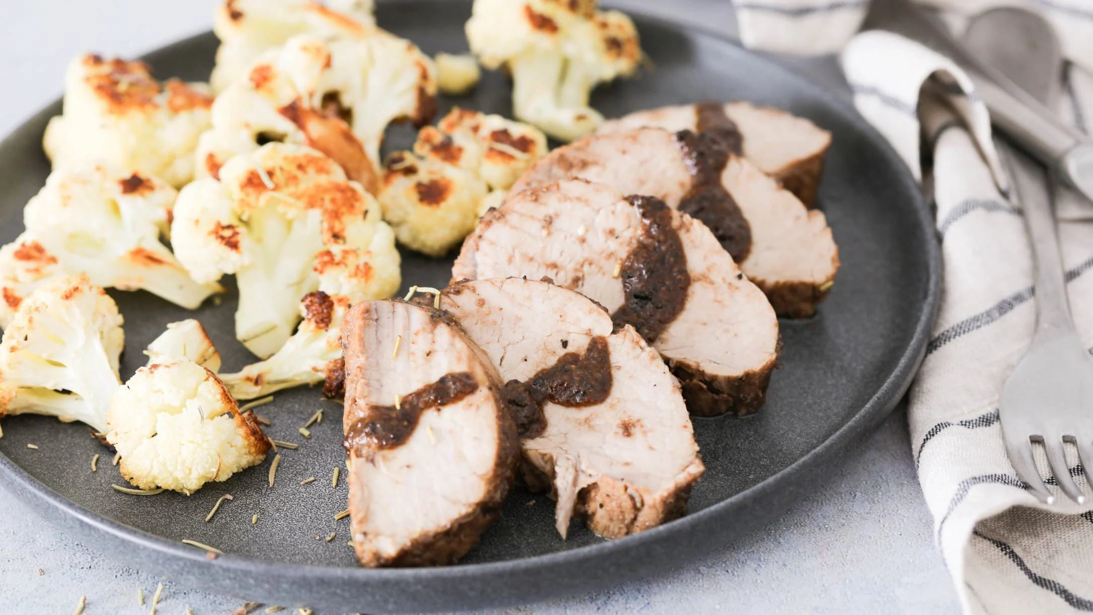 balsamic-pork-loin-and-cauliflower
