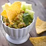 Tomato-Cucumber Guacamole 