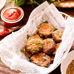 Keto Mushroom Nuggets