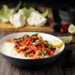 Low Carb Soyrizo Taco Bowl