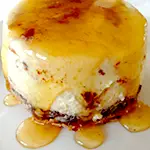 Chocolate and Flan Layered Mini Cakes