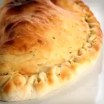 Pepperoni and Vegetable Calzones 