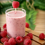 Vegan Almond-Raspberry Smoothie Recipe