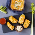 Keto Buffalo Chicken Stuffed Veggies Recipe | @Atkins