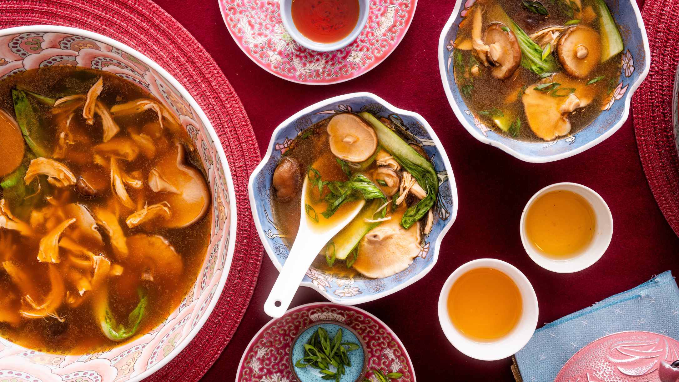 Shiitake Mushroom and Bok Choy Soup Recipe | @Atkins