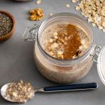 Low Carb Banana Bread Overnight Oats &amp; Chia Recipe | @Atkins
