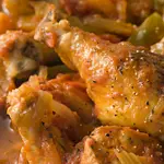 Cajun Chicken with Okra 