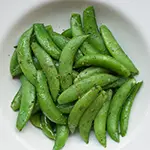 Sautéed Sugar Snap Peas with Mint