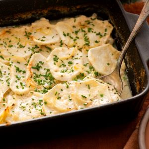 Low Carb Faux Scalloped Potatoes Recipe | @Atkins