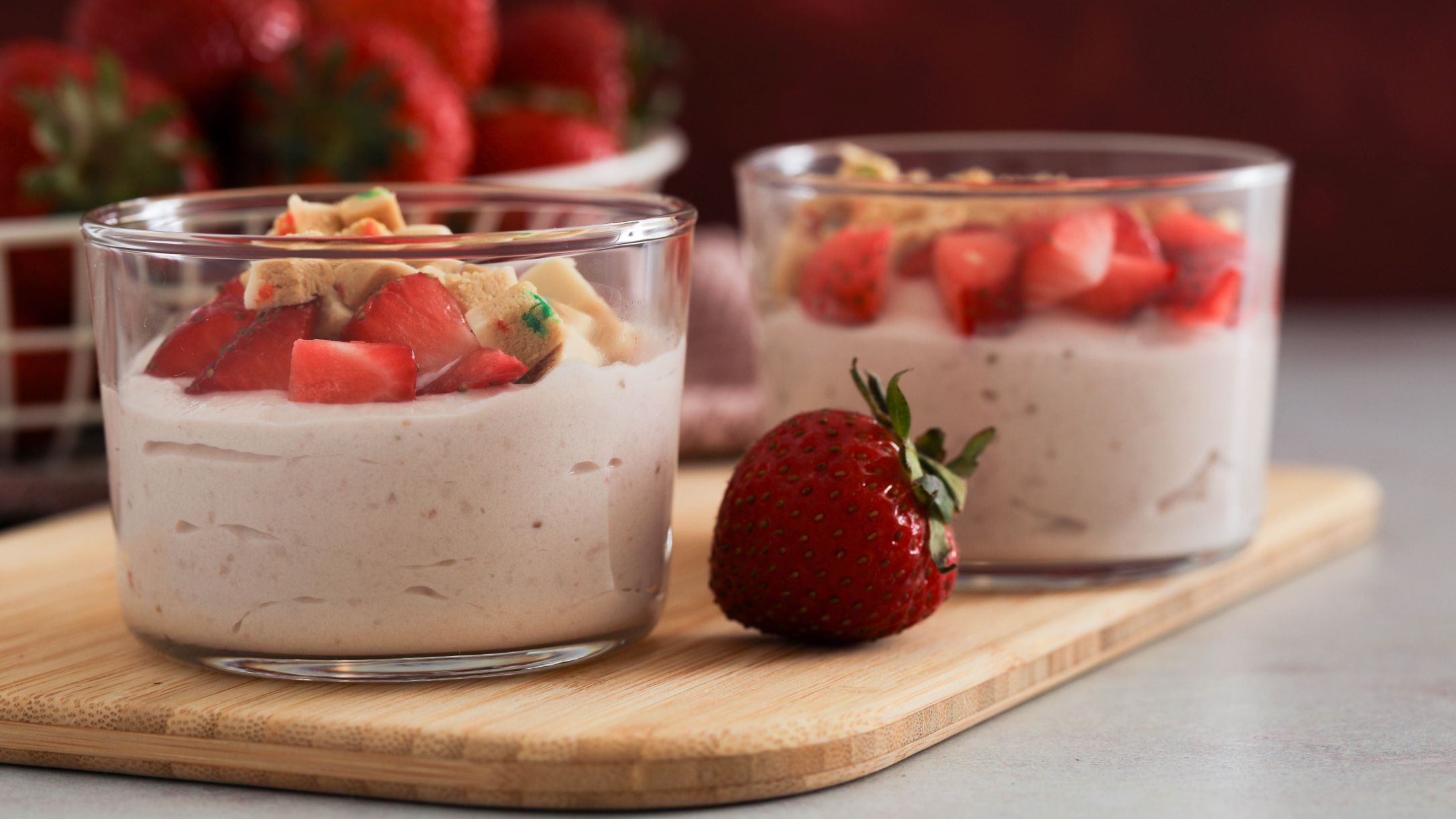 Atkins Strong Strawberry Protein Pudding