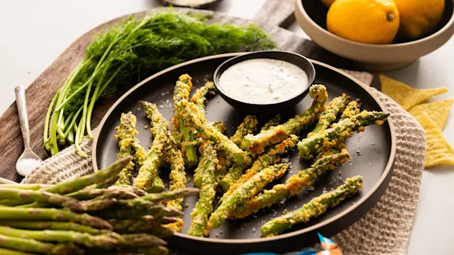 Air Fryer Asparagus Fries