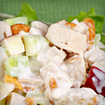 Chicken Salad Sandwich with Grapes and Walnuts Recipe