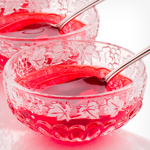 Cranberry-Raspberry Gelatin Dessert Recipe | @Atkins
