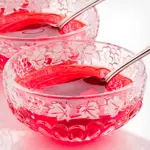 Cranberry-Raspberry Gelatin Dessert