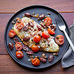 Keto Red Snapper with Tomatoes and Olives Recipe | @Atkins