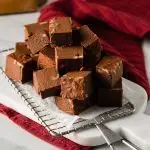 Low Carb Chocolate Walnut Fudge