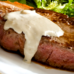 Keto Steaks with Blue Cheese Topping Recipe