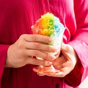 Keto Lime and Lemongrass Shave Ice