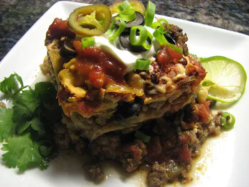 Mexican Cabbage Lasagna