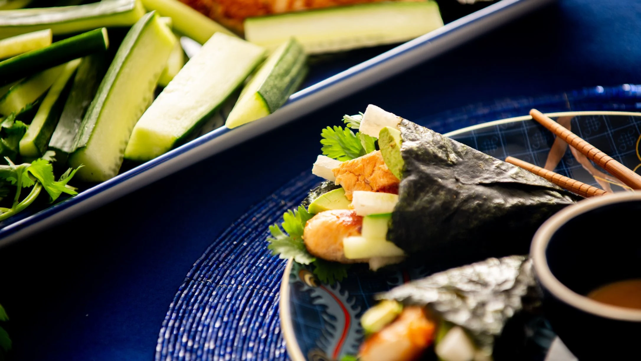 asian-chicken-handrolls-with-peanut-sauce 1