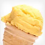 Lemonade Ice Cream in a Cone 