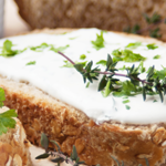 Cheesy Garlic Spread on Rosemary Sourdough Recipe | @Atkins