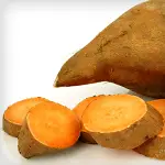 Sweet Potato and Spinach Salad 