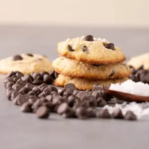 Salted Chocolate Chip Cookies
