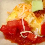 Keto Eggs with Avocado and Salsa 