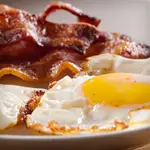 Eggs with Avocado, Salsa and Turkey Bacon